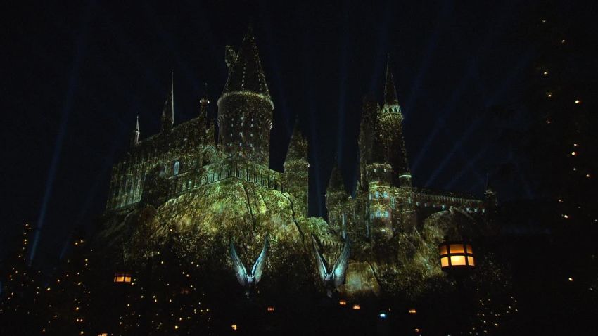 Nighttime Lights at Hogwarts Castle | CNN