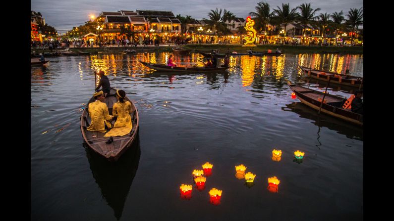 <strong>Hoi An, Quang Nam, Vietnam:</strong> A trading port between the 15th and 19th centuries, Hoi An boasts an eclectic mix of historical eastern and western buildings. The well-preserved old town is a UNESCO World Heritage site. 