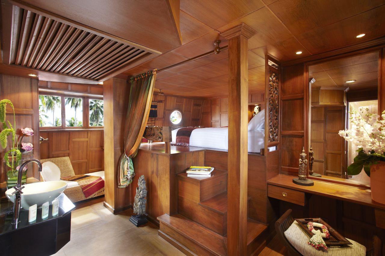 The Anantara Dream only has two bedrooms, making it perfect for families looking for a private tour of the area. 