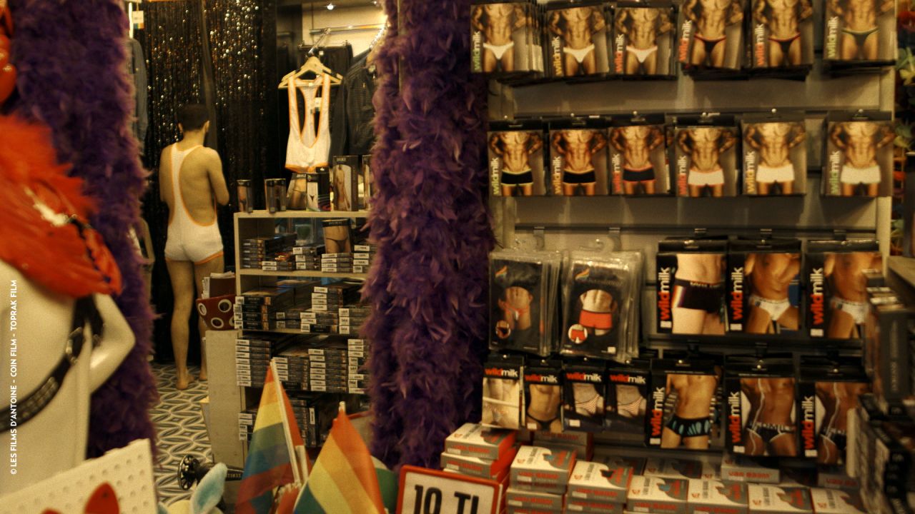 A man prepares to audition to be Mr Gay Syria.