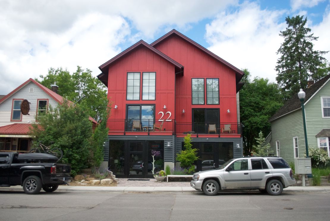 This mixed-use property was at the center of the dispute between Sherry Spencer and Tanya Gersh.