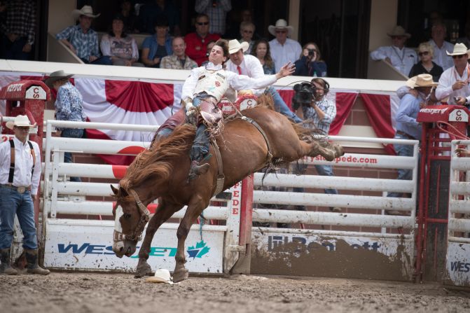 <strong>Place your bets:</strong> The various rodeo tournaments include everything from bareback riding to steer wrestling, bull riding and ladies barrel racing (where a rider and horse race around barrels as quickly as possible).