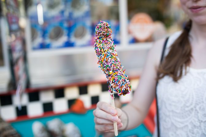 <strong>Foodie finds:</strong> It's not just about the rodeo shows. The Calgary Stampede is also a culinary wonderland, where outrageous edible inventions come to life.