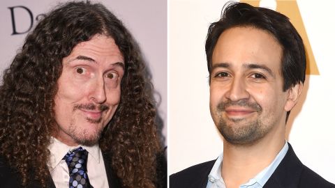 "Weird" Al Yankovic and Lin-Manuel Miranda were together when they learned the good news.