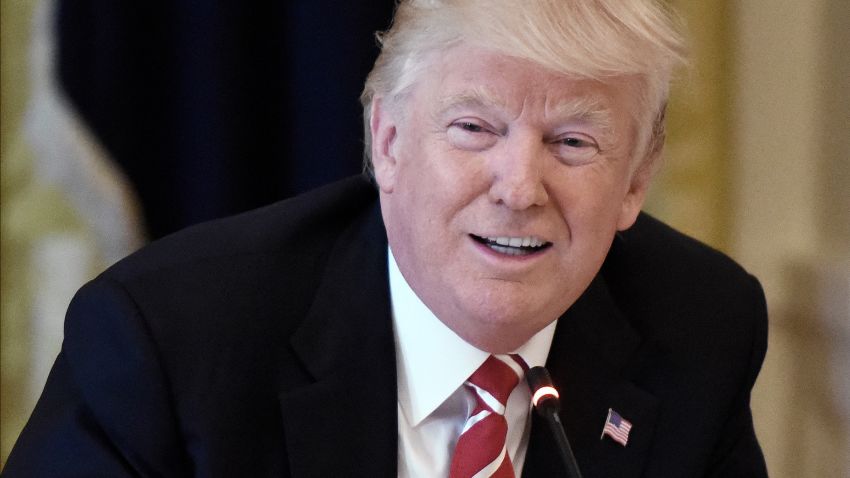 President Donald Trump speaks during  the American Leadership in Emerging Technology Event in the East Room of the White House June 22, 2017 in Washington, DC. (Photo by Olivier Douliery-Pool/Getty Images)