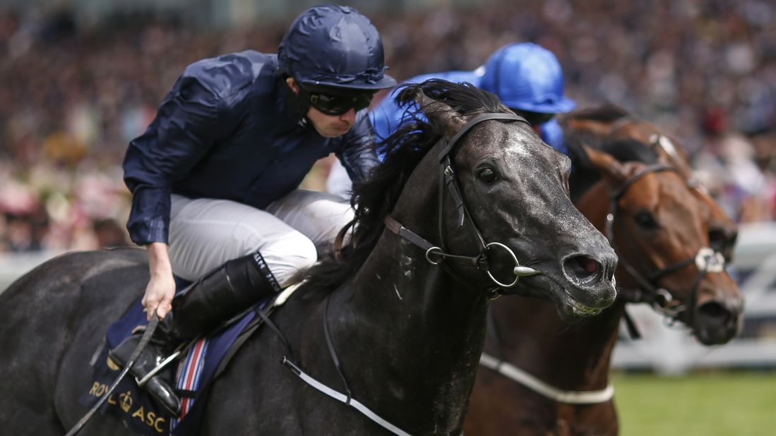 On the track, Ryan Moore, riding the unbeaten Caravaggio, won the Commonwealth Cup. It was Caravaggio's sixth win of his career. 