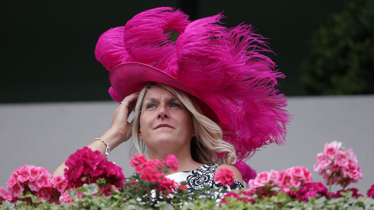 Some restrictions still remained. Women in the Royal Enclosure must not expose their shoulders, although ladies are permitted to wear jumpsuits this year for the first time in the event's history -- as long as they reach to the ankle. 