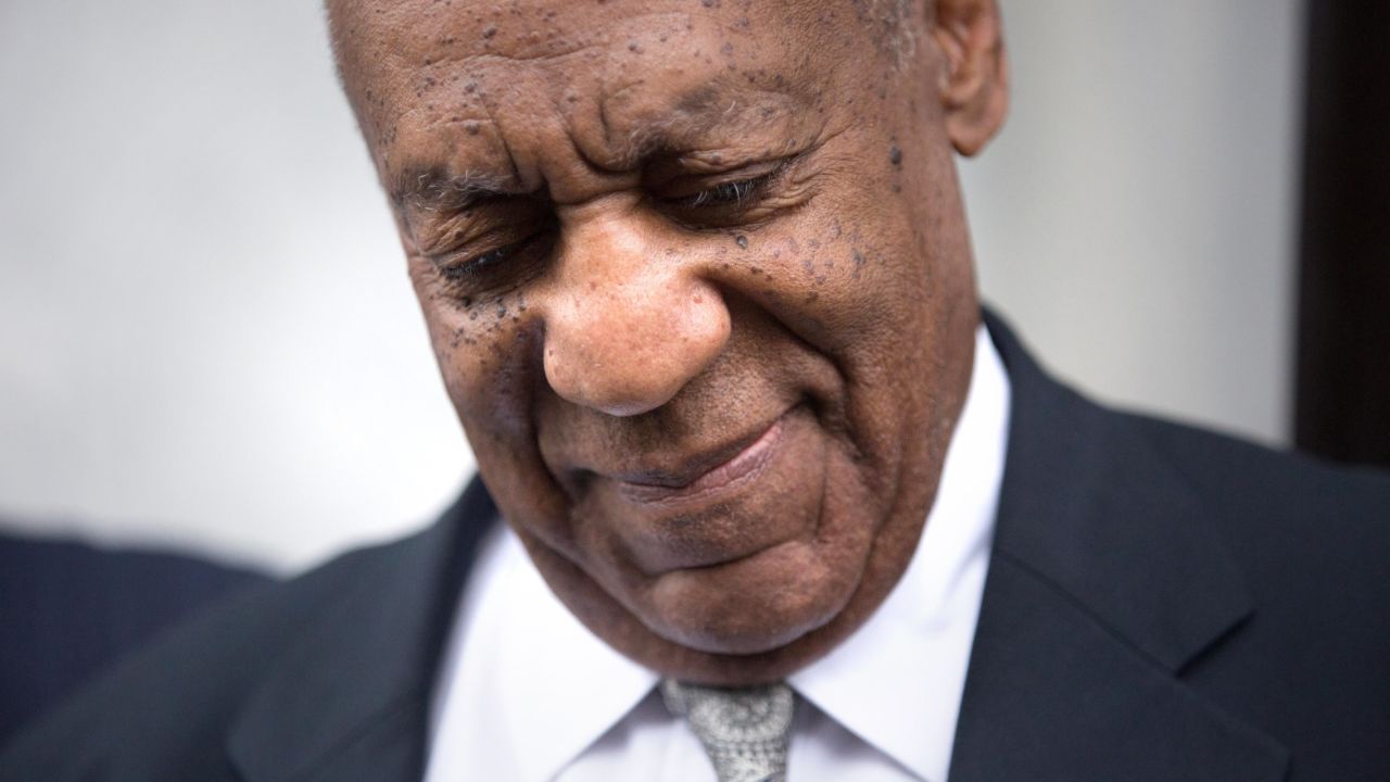 Actor and comedian Bill Cosby leaves the Montgomery County Courthouse on June 17, 2017 in Norristown, Pennsylvania. After 52 hours of deliberation, a mistrial was announced in Cosby's sexual assault trial.