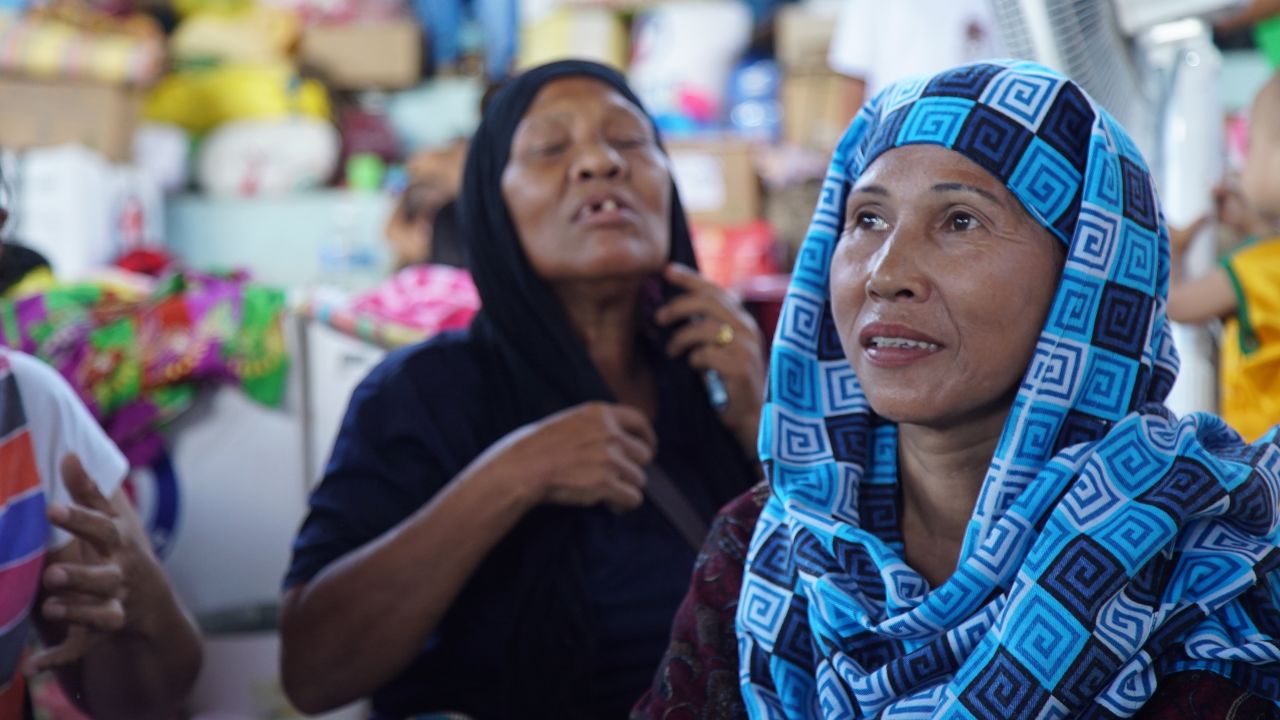 Nora Casam had no time to grab her belonging before she and her family fled.