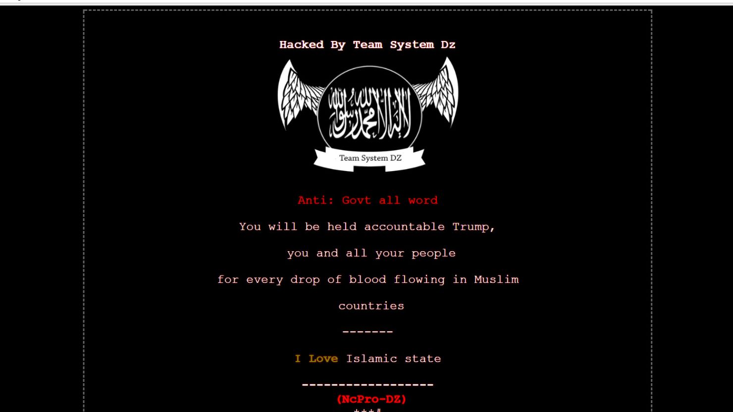 Ohio Gov. John Kasich's website was hacked on Sunday, June 25, and displayed what appeared to be pro-ISIS propaganda.