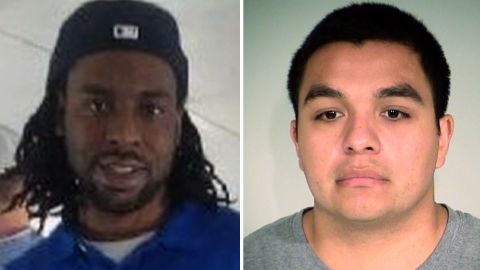 Philando Castile on left, and Jeronimo Yanez, who was acquitted, on right.