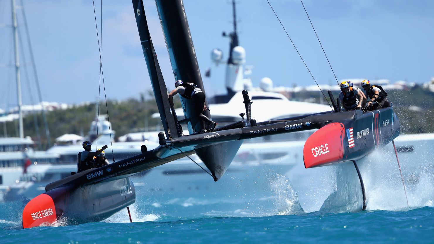The new SailGP circuit will feature high-speed multihulls similar to those raced in the 2017 America's Cup. 