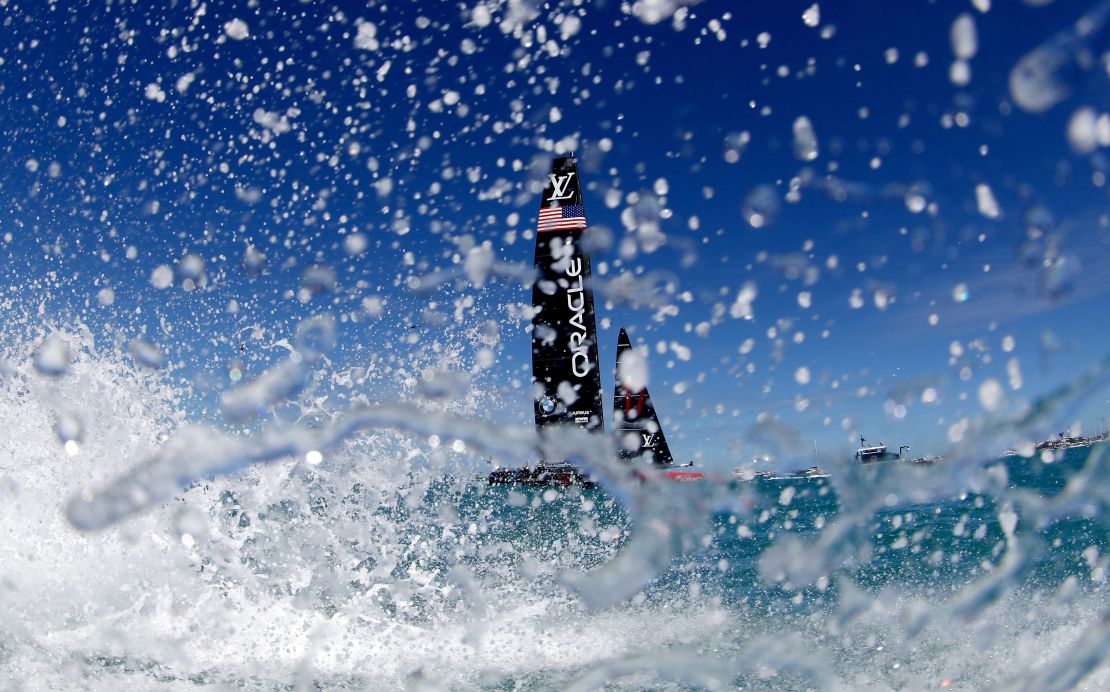 Oracle Team USA have struggled to make a splash in this year's America's Cup match.