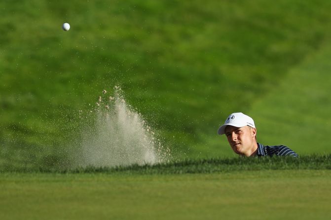 Spieth becomes only the second player after Tiger Woods to win 10 Tour titles before the age of 24.   