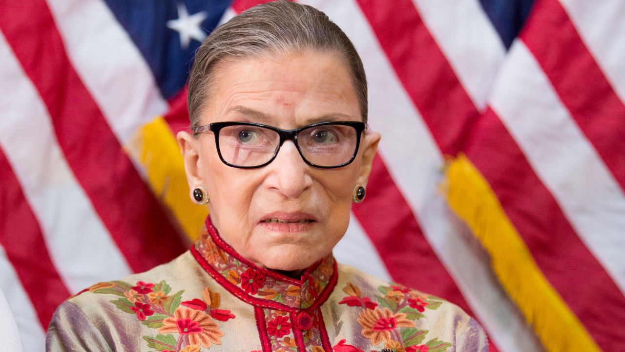 U.S. Supreme Court Justice Ruth Bader Ginsburg participates in an annual Women's History Month reception hosted by Pelosi in the U.S. capitol building on Capitol Hill in Washington, D.C.  This year's event honored the women Justices of the U.S. Supreme Court: Associate Justices Ruth Bader Ginsburg, Sonia Sotomayor, and Elena Kagan.