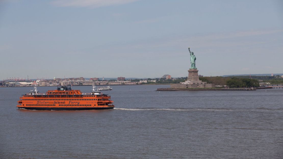 New York's waterways connect the city. 