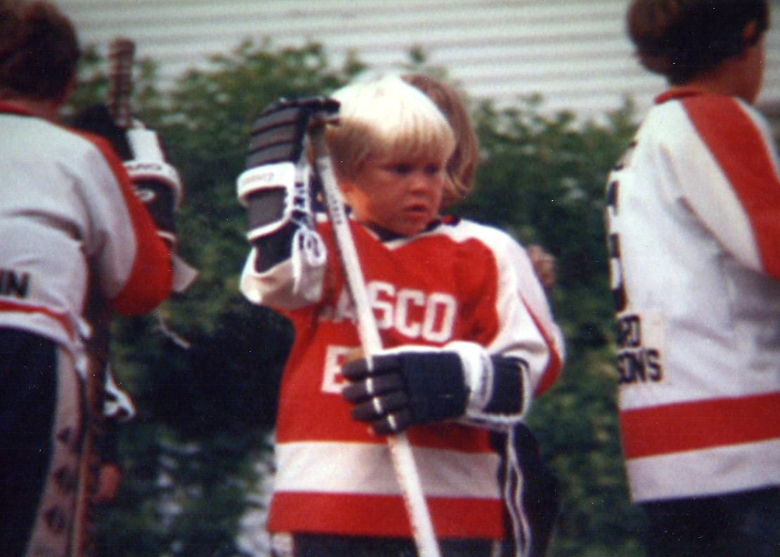 Roy started playing hockey at a young age.
