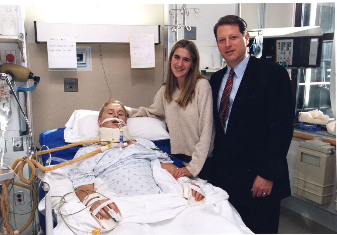 Vice President Al Gore visited Roy in the hospital after his injury.