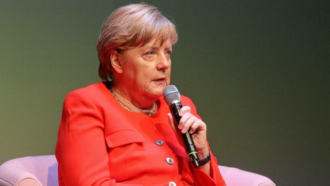 Merkel hinted at a vote on same-sex marriage during an event in Berlin Monday evening.