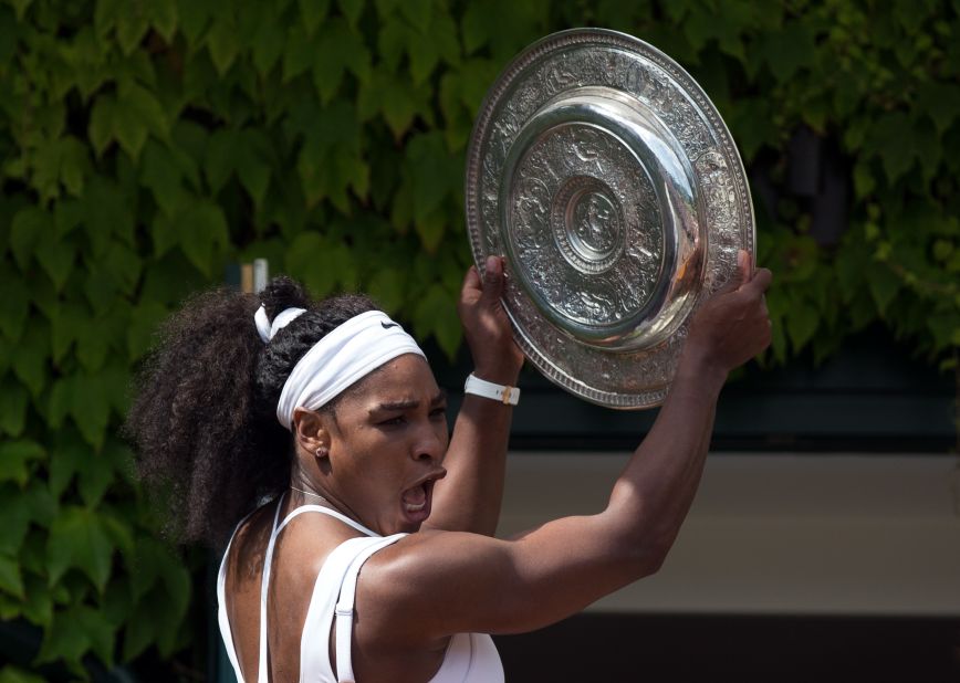 In June, it was revealed that Williams was the only woman in the new Forbes list of the world's 100 highest paid athletes. Williams, ranked 51, made $27 million last year. 