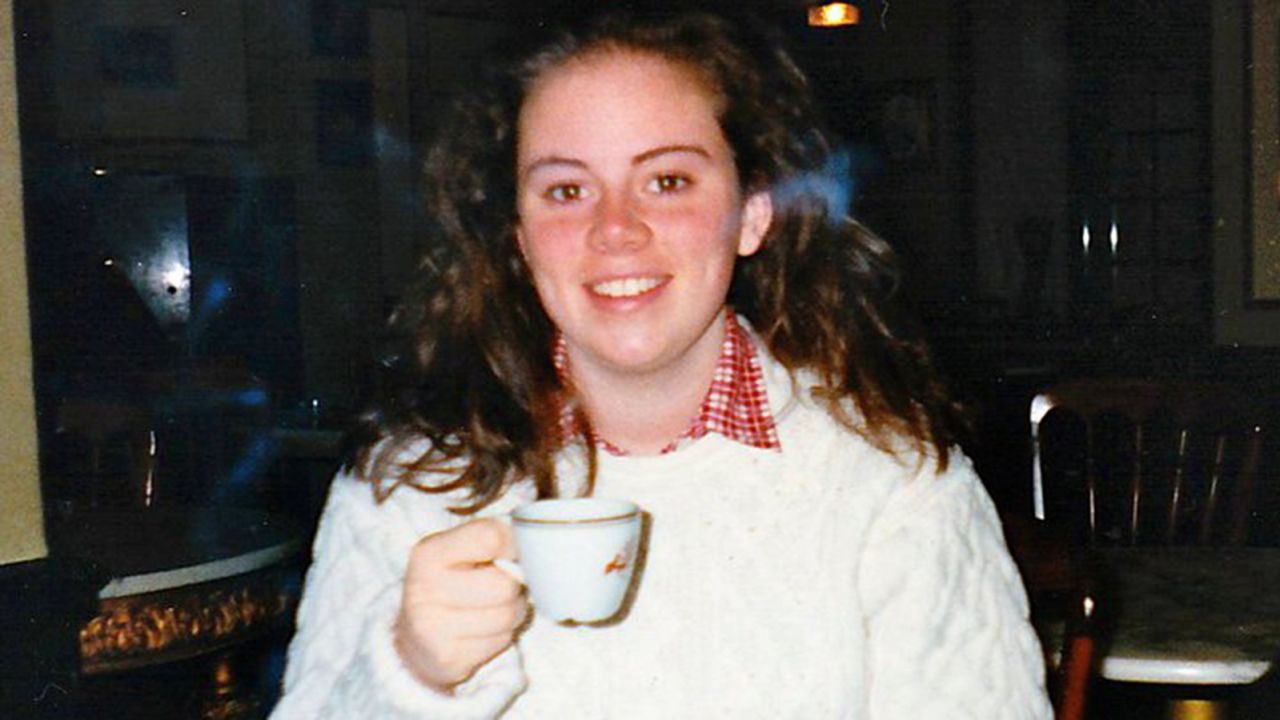 Lindsey Averill, around 16. Her supportive family helped her
cope with bullying, she says.