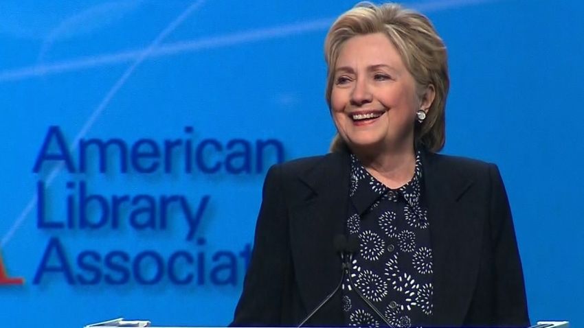 hillary clinton american library association speech