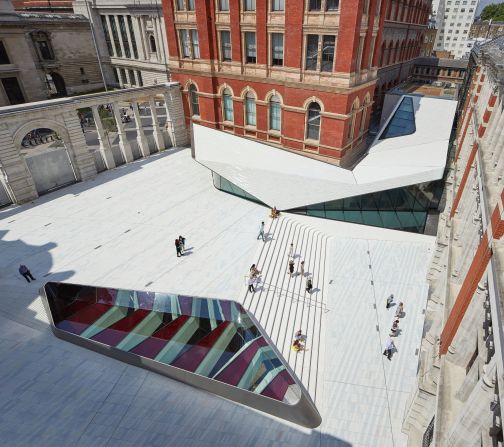 The Victoria and Albert Museum's new Exhibition Road Quarter was designed by Amanda Levete and her practice, <a href="http://www.ala.uk.com/" target="_blank" target="_blank">AL_A</a>.