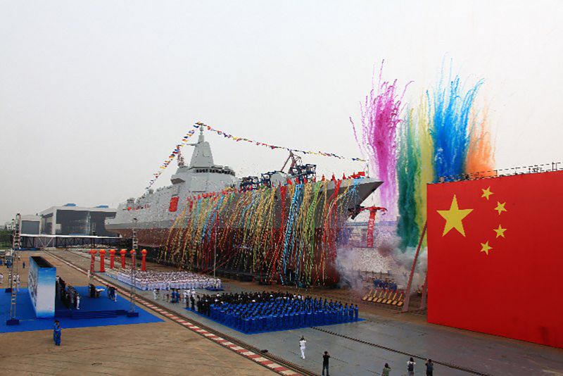 Huge New Chinese Warship Launches | CNN