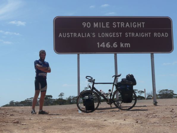 Beaumont's world tour begins in Paris and will take him 18,000 miles through 14 countries over four stages.