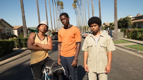 Malcolm Mays, Damson Idris and Isaiah John in 'Snowfall'