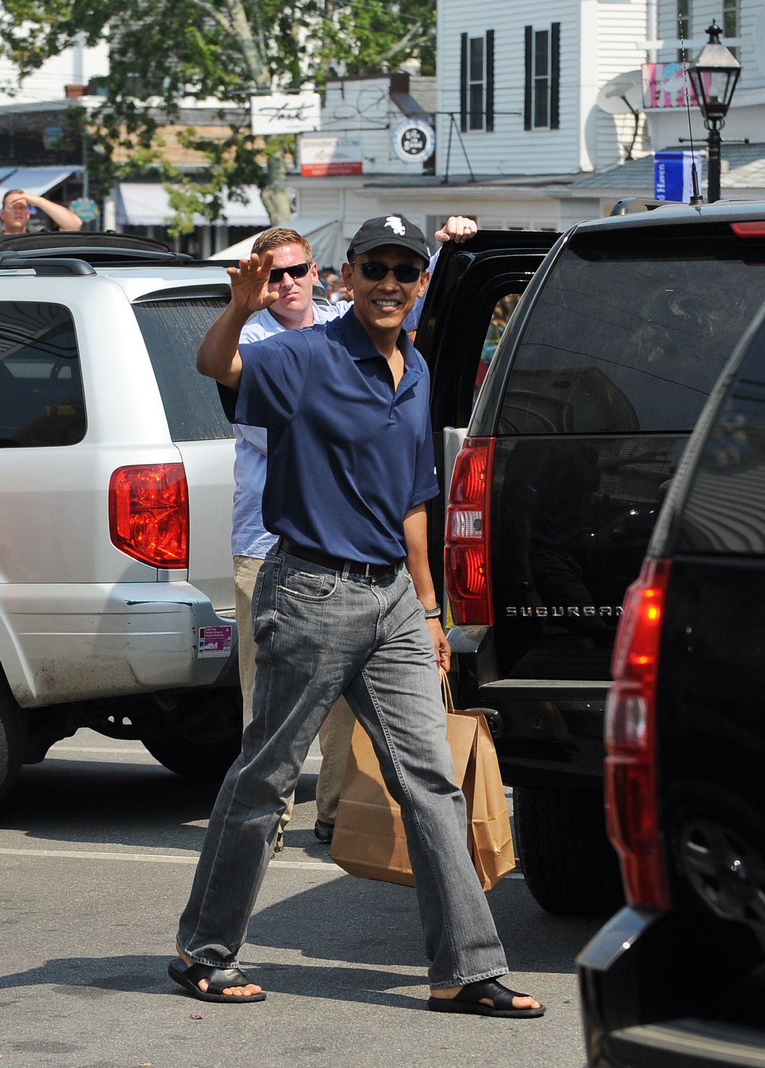 President Obama jeans 3