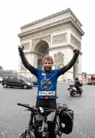 In 2008 Mark Beaumont cycled approximately 18,000 miles around the world in 195 days. He is attempting to repeat the feat in just 80 days starting July 2. 