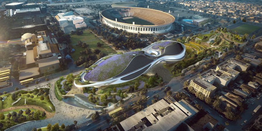 Plans for the Lucas Museum of Narrative Art were unanimously approved by the Los Angeles City Council Tuesday, ending the project's long wait for a home. The design is by Beijing-based firm MAD Architects. 