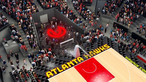 Philips Arena will have the first bar on an NBA floor.