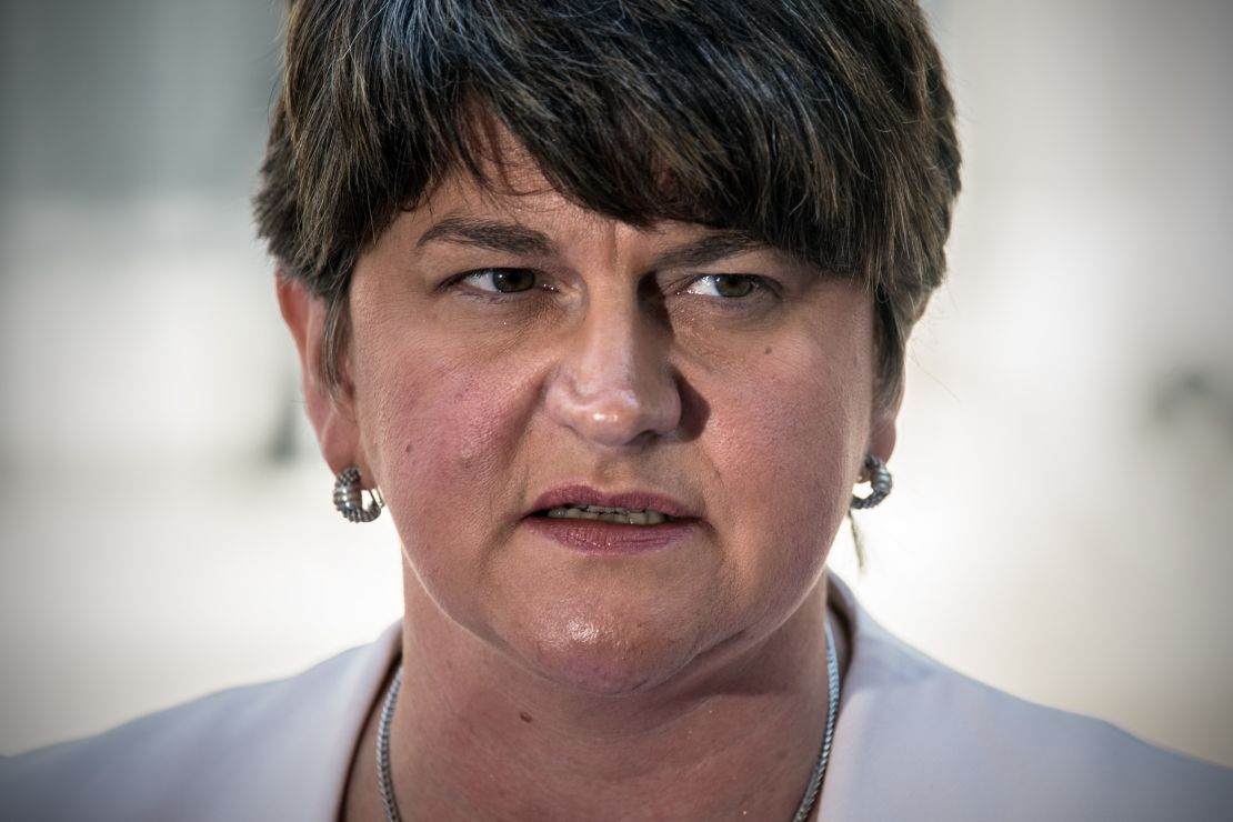 Arlene Foster, leader of the Democratic Unionist Party in Northern Ireland, accused Varadkar of exploiting the Brexit talks to serve his aspirations for a united Ireland.