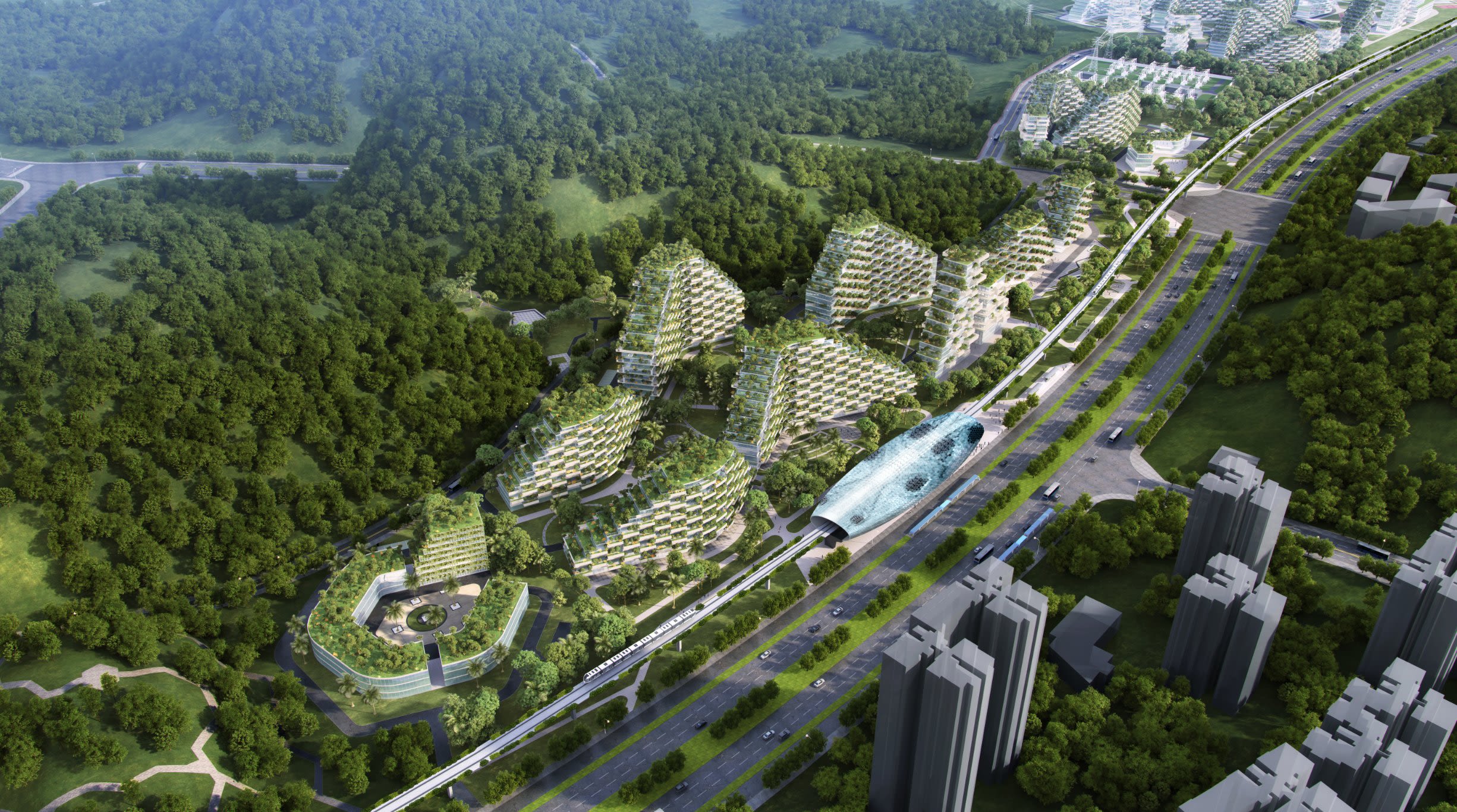 China unveils plans for world's first pollution-eating 'Forest City' | CNN