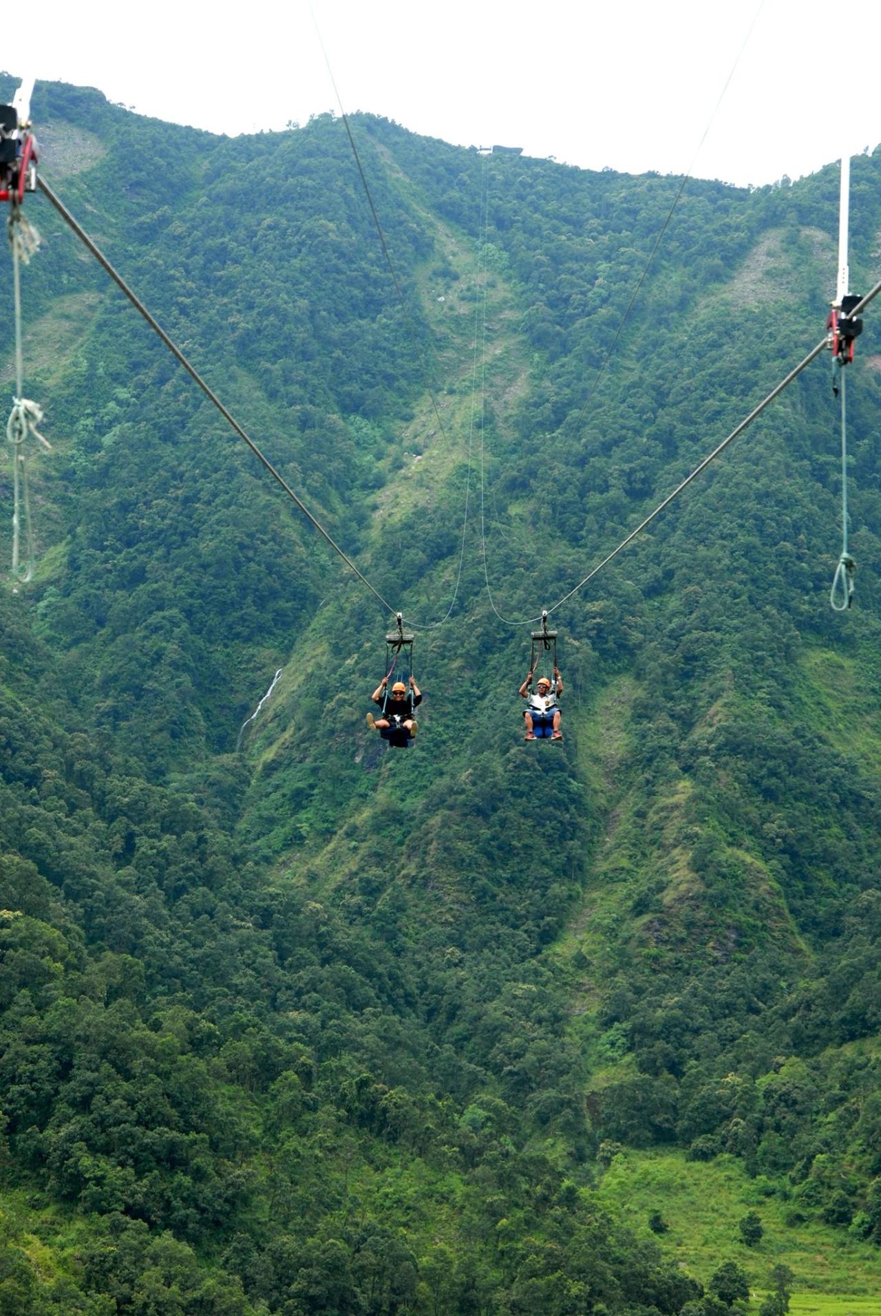 <strong>World's coolest zip lines: </strong>Nepal's wire is probably not for the faint-hearted -- it also claims to be the world's fastest and the longest.