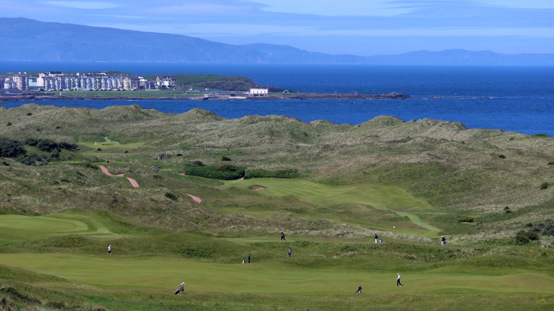 Royal Portrush is the jewel of the North Antrim coast.