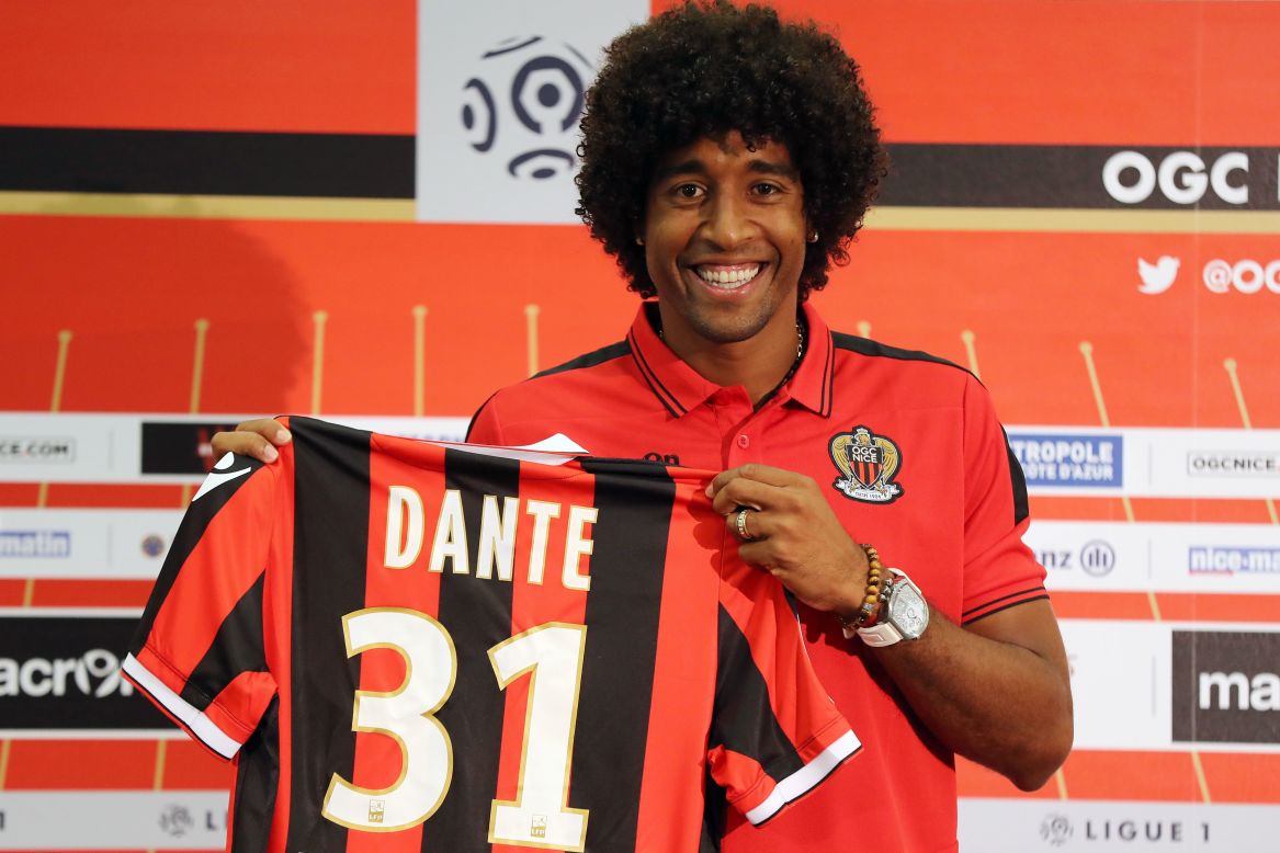 Nice's Brazilian defender Dante joined the team one month after the attack in July 2016. "We can help a little bit with the way we play on the field, bringing joy to supporters or bringing joy to people who lost their families," he told CNN. "We've tried to bring more happiness to the city, I think it's important."