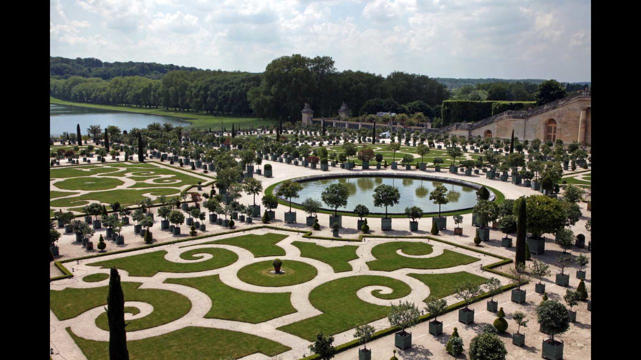 The parc de l'Orangerie. 