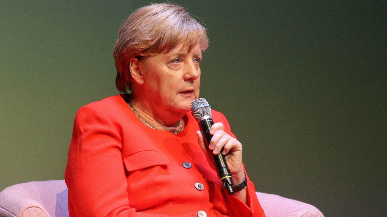 Merkel signaled a softening of her stance at an event Monday.