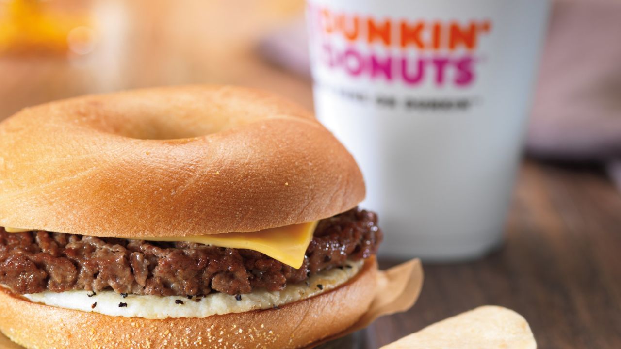 <strong>Dunkin' Donuts - Grade: D</strong> "We do not own, raise, process or transport livestock, but we recognize that animal welfare is an important part of a safe and sustainable food supply chain," the company said in a statement. "By the end of 2018, any chicken offered in Dunkin' Donuts restaurants will be sourced from chickens raised with no antibiotics ever."