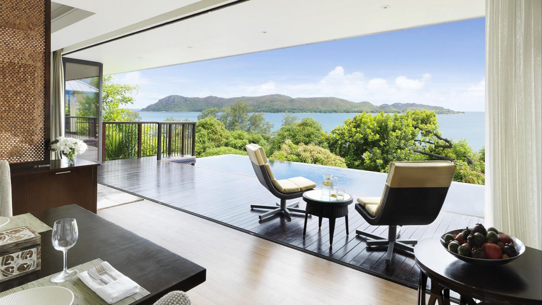 <strong>Raffles Praslin: </strong>Home to the largest spa in the Seychelles, Raffles has 12 treatment pavilions, a sauna and steam pool, a fitness studio and yoga and meditation classes along the beach.