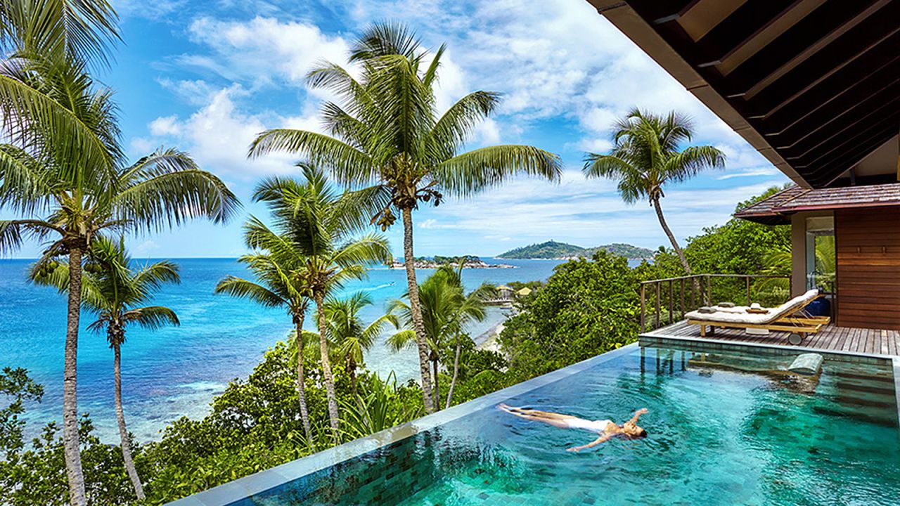 <strong>Six Senses Zil Pasyon: </strong>Guests at the splashy Zil Pasyon ("Passion Island" in Creole) are treated with a generous personal infinity pool, in-villa wine cellar and dedicated Guest Experience Makers who cater to their needs 24 hours.