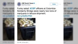 marijuana lettuce shipment texas
