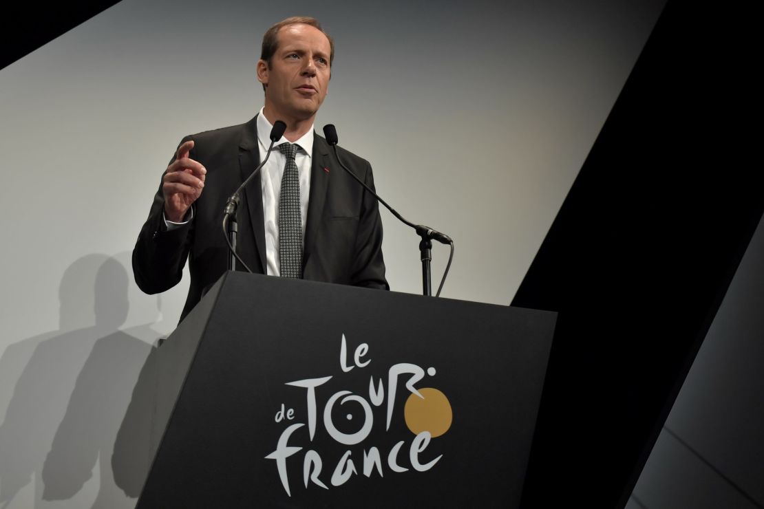 Christian Prudhomme has been the Tour de France race director since 2007.