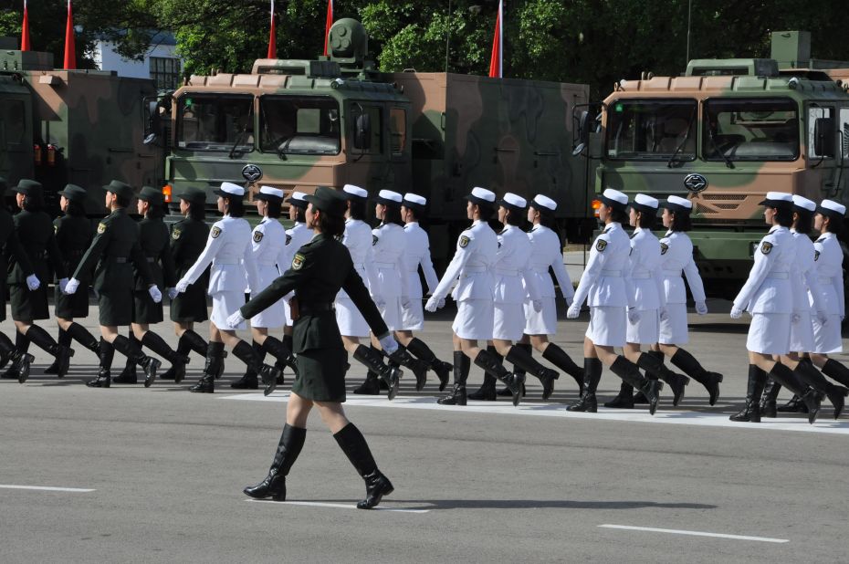 According to a recent article in a highly respected Communist Party journal, the Hong Kong garrison has transformed from a "symbolic presence to a show of force."