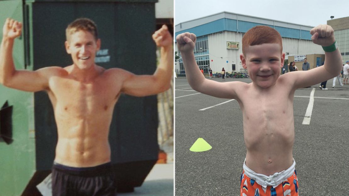 Jack's uncle, New York firefighter Michael Kiefer, competed in his first triathlon just two days before he was killed on September 11, 2001
