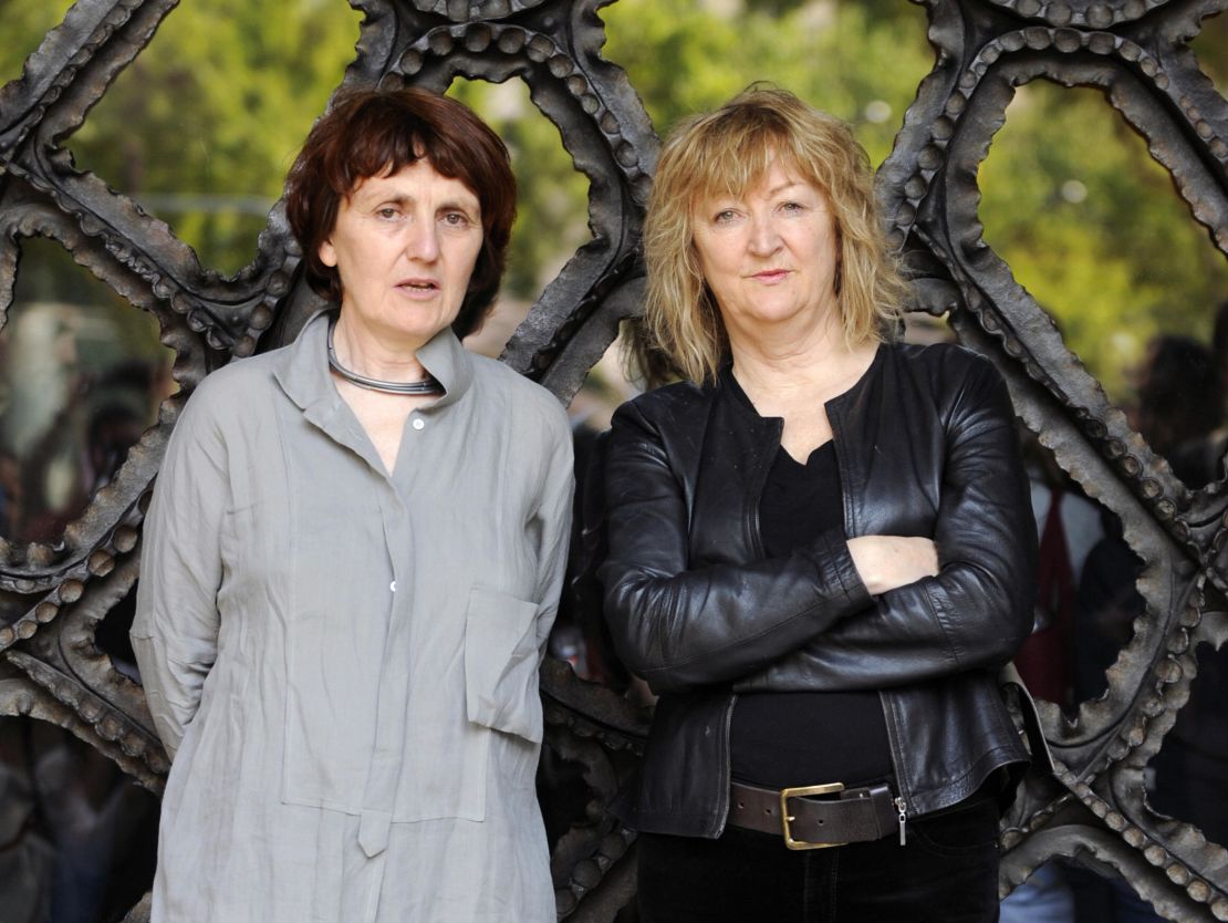 Shelley McNamara (left) and Yvonne Farrell of Grafton Architects.