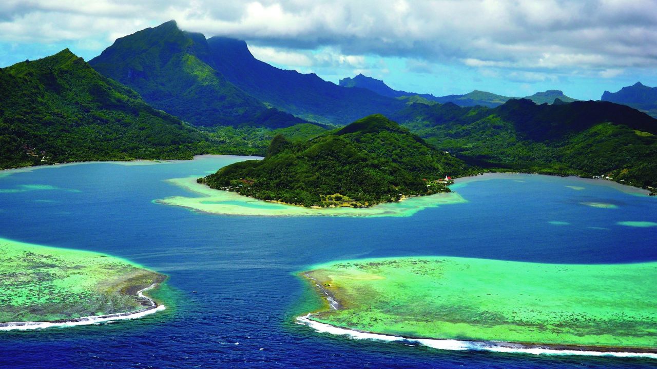 <strong>Taputapuatea, Ra'iatea Island: </strong>At the center of the "Polynesian Triangle," a vast portion of the Pacific Ocean and the last part of the globe to be settled by humans, this new UNESCO site includes two forested valleys, a portion of lagoon and coral reef and a strip of open ocean. "At the heart of the property is the Taputapuātea marae complex, a political, ceremonial and funerary center," says UNESCO. 